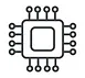 Computer chip icon